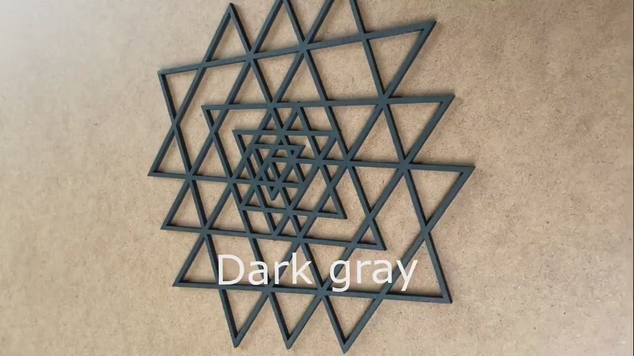 Sri Yantra,Spirutal wall art,Meditation decor,Wood hangings,Yoga decor,Good vibes