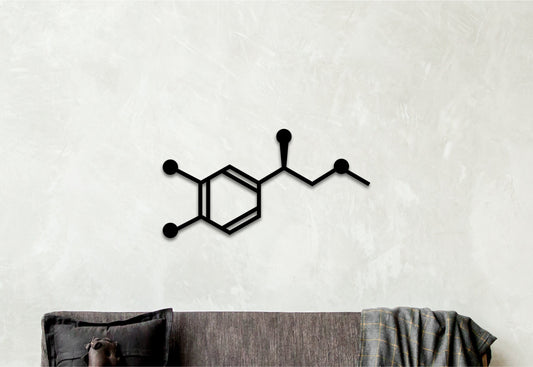 Adrenaline wall art,Fight or flight, Epinephrine molecule,Wood decor