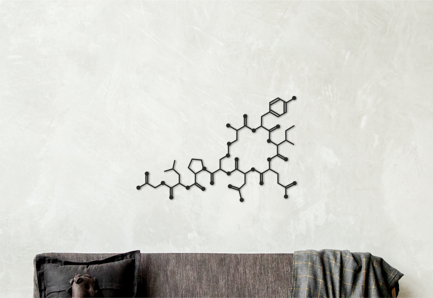 MOLECULES WALL ART
