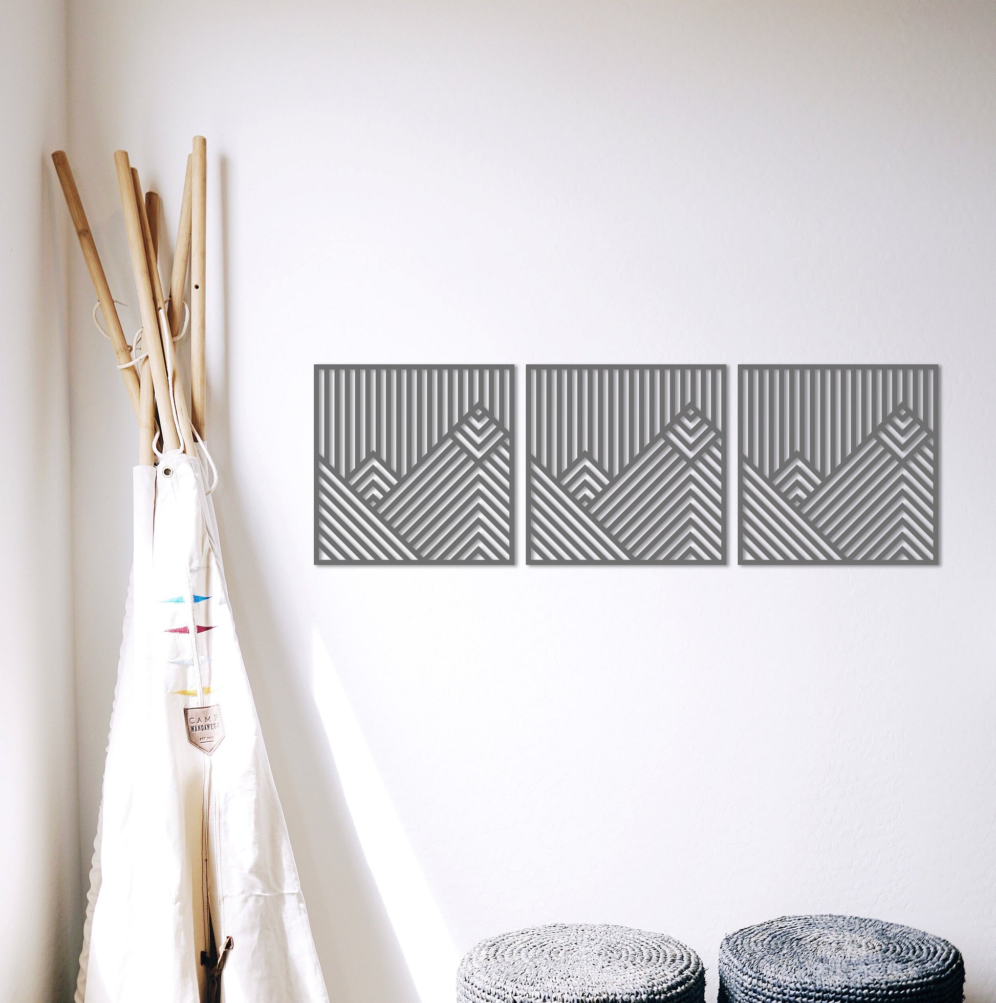 Mountains wall art,Modern wall decor,Minimalist decorations,Large decor