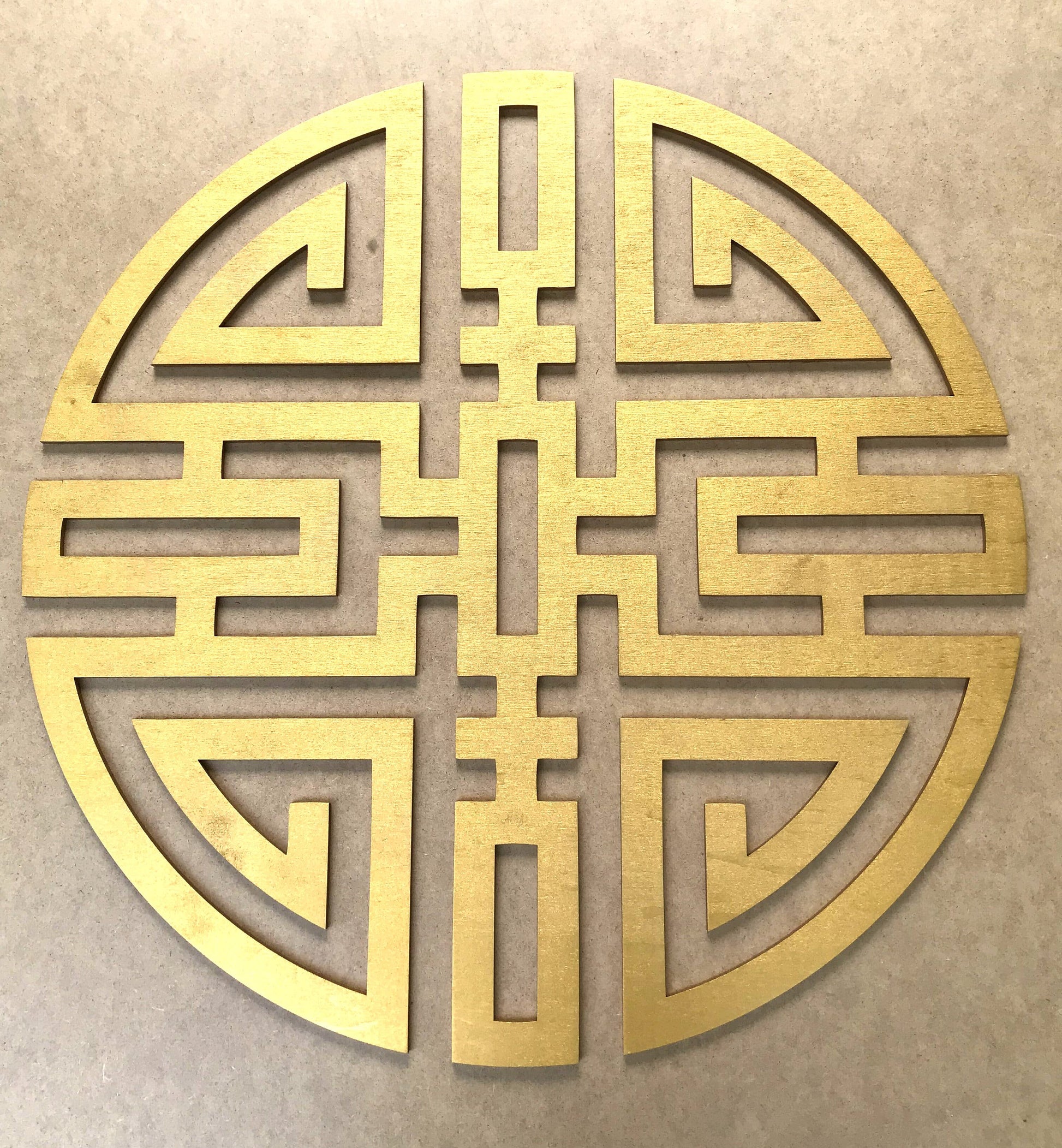 Feng Shui wall art, Wealth prosperity, Good fortune, Cai symbol,Money,Wooden wall decor