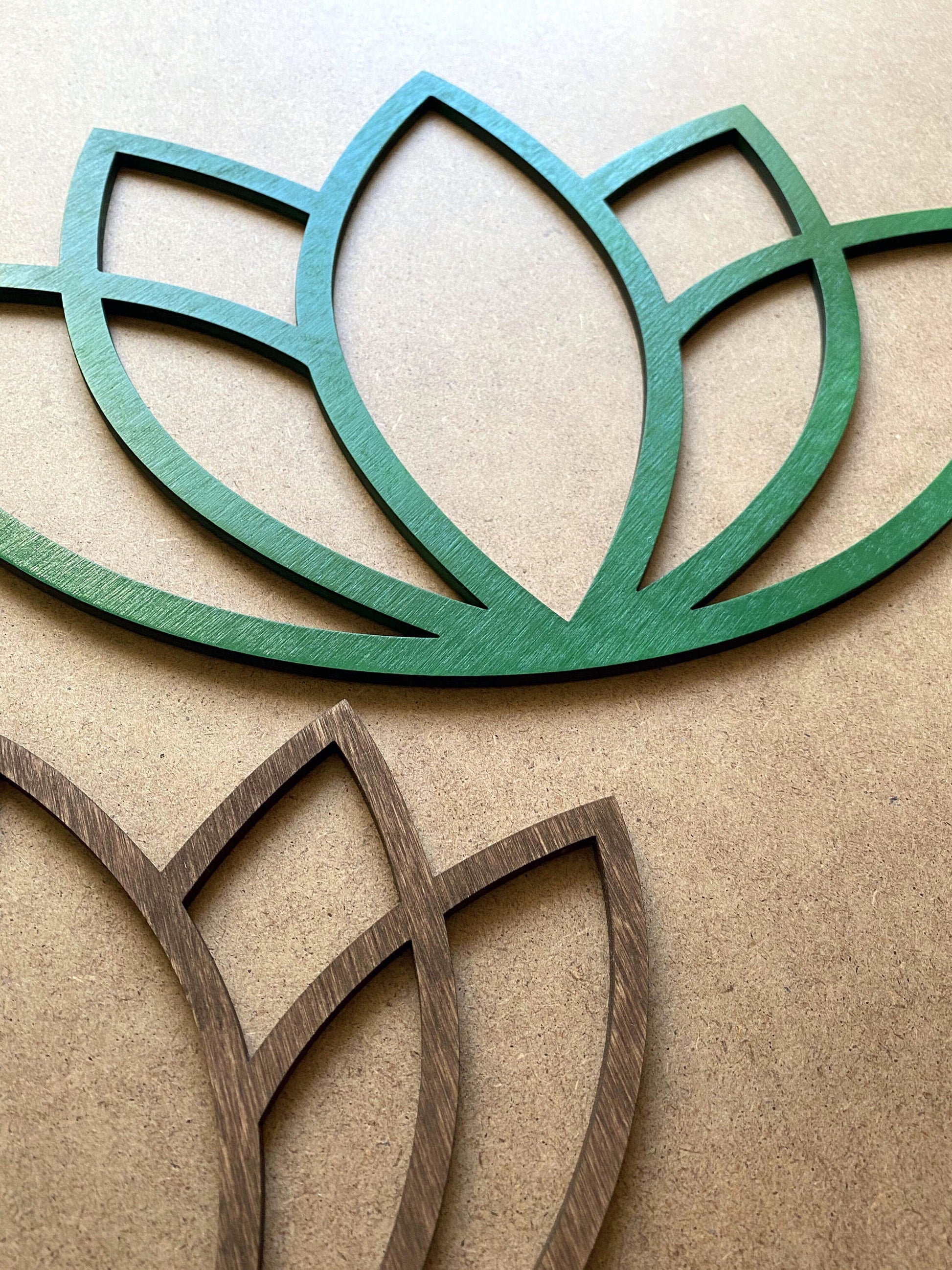 Lotus wall art,Meditation room,Namaste,Om decorations, Yoga studio decor,Wooden