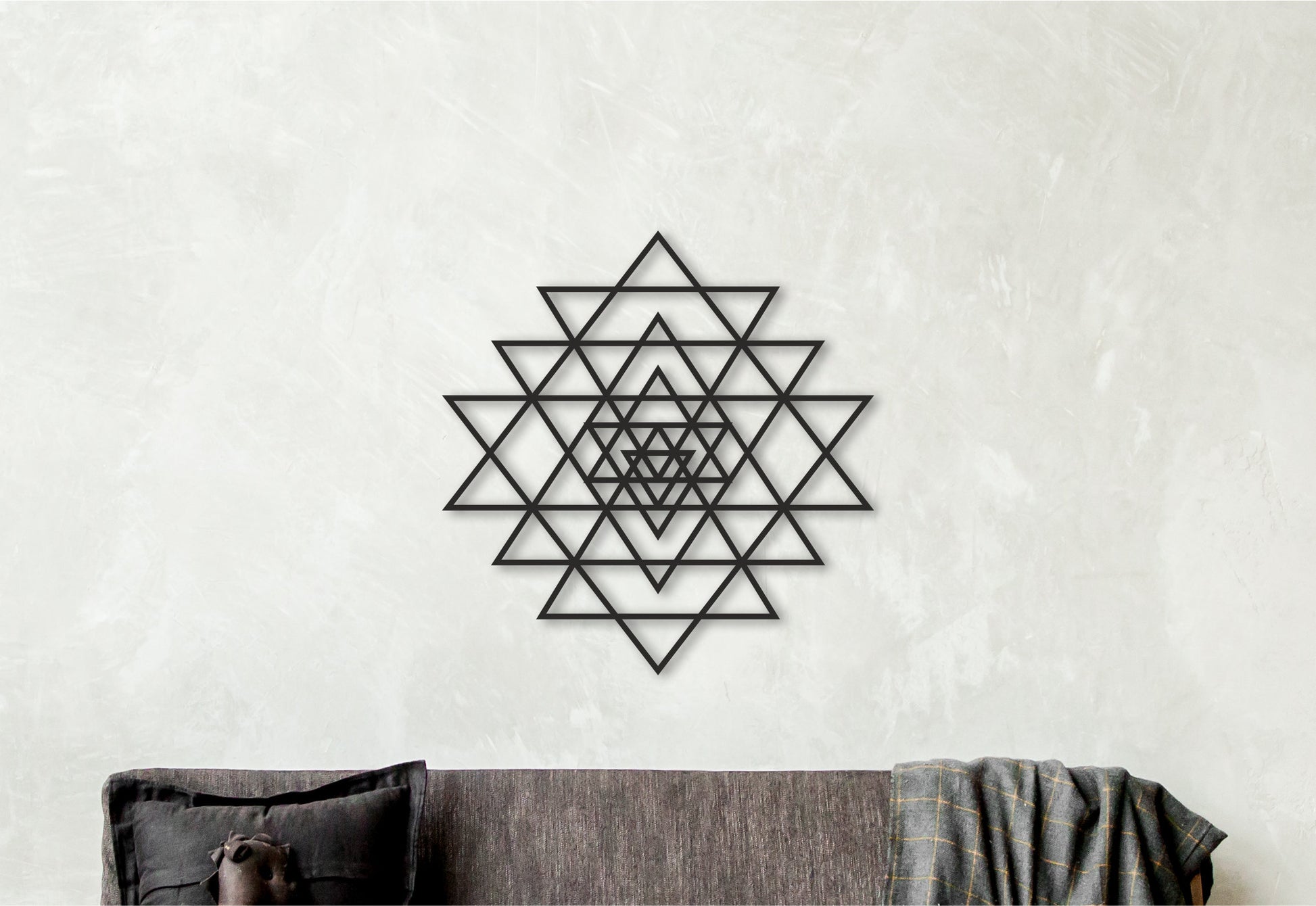 Sri Yantra,Spirutal wall art,Meditation decor,Wood hangings,Yoga decor,Good vibes