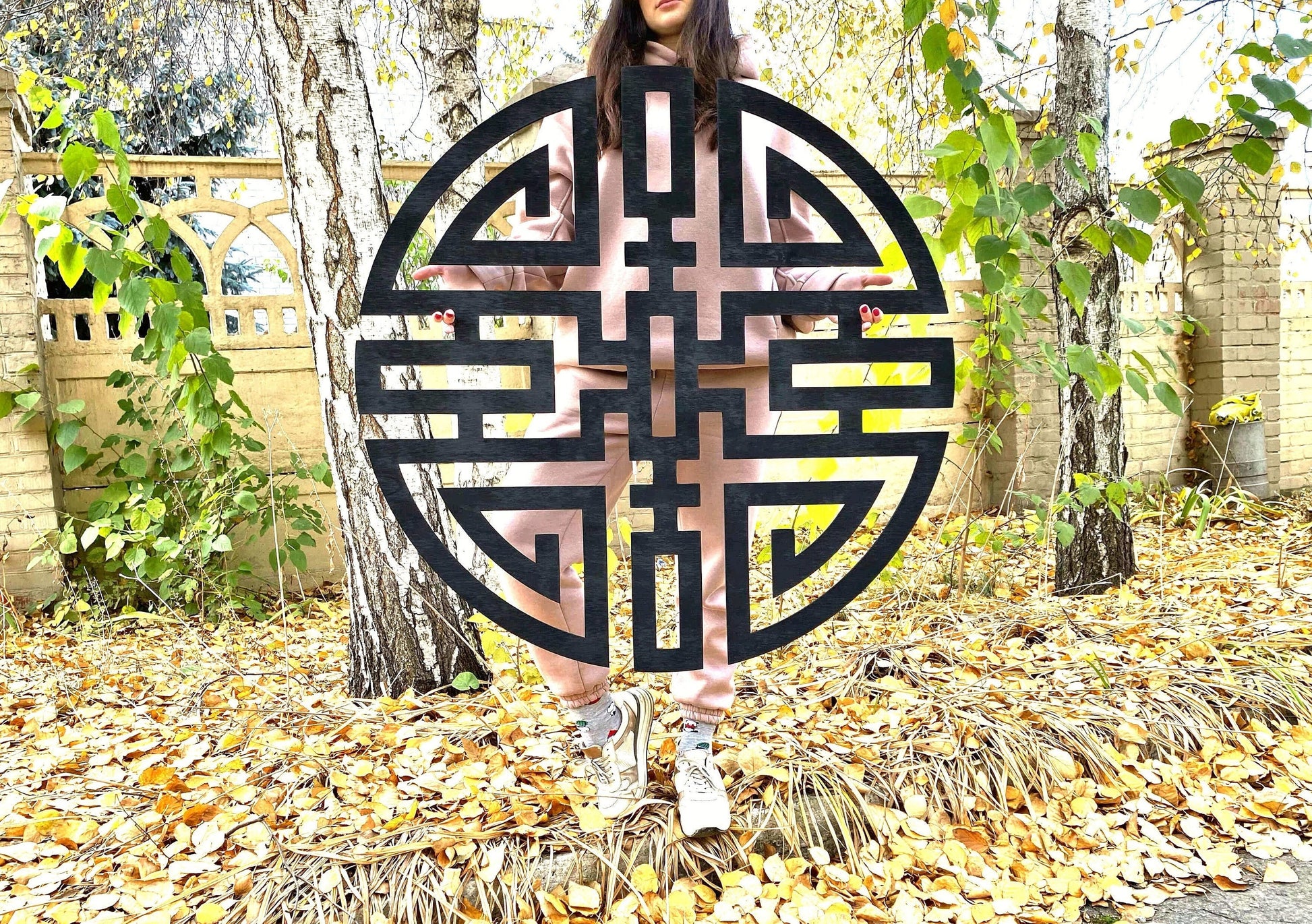 Feng Shui wall art, Wealth prosperity, Good fortune, Cai symbol,Money,Wooden wall decor