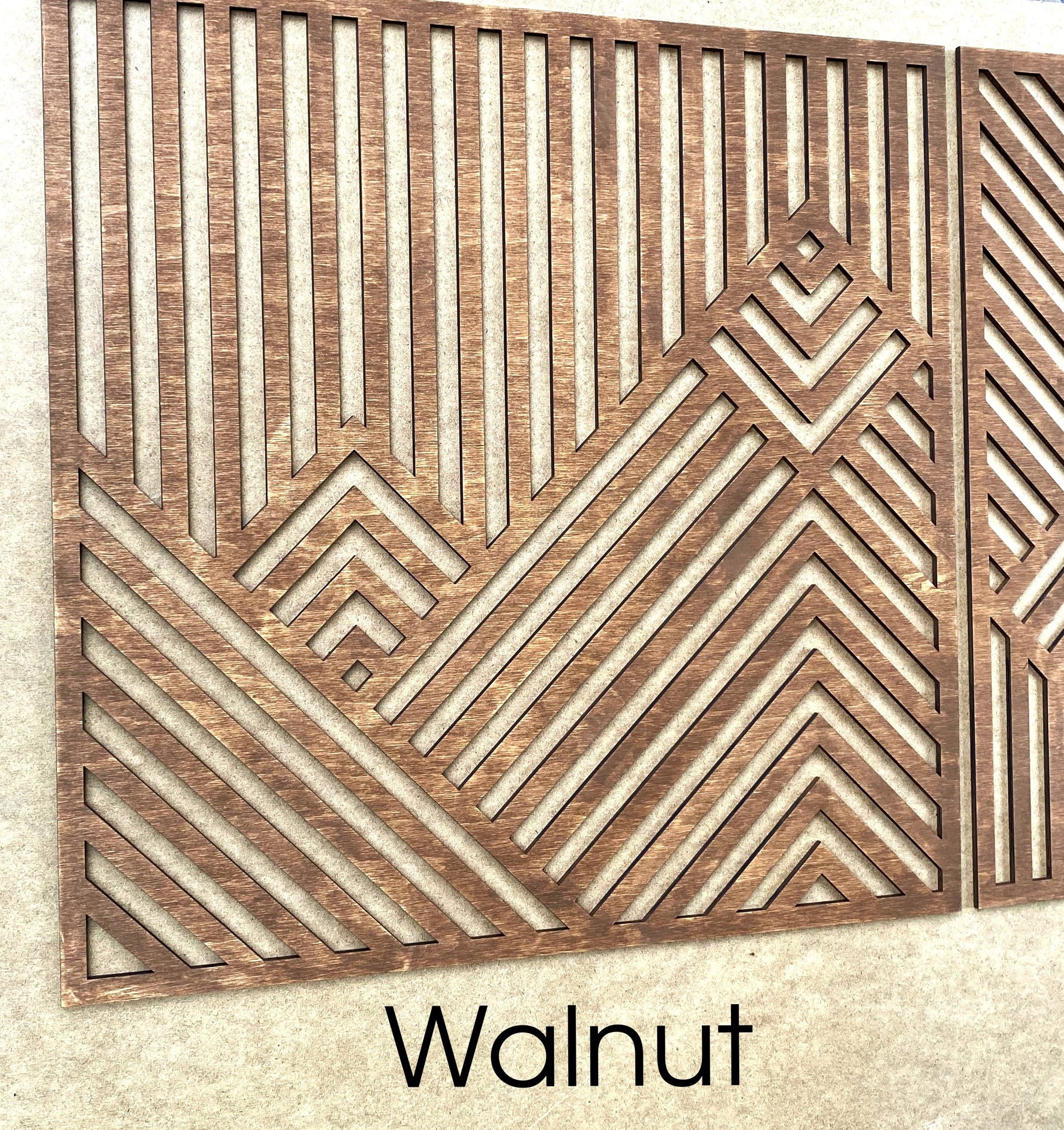 Panels wall decor, Wooden wall art,Moroccan decor,Geometric wall art,Modern wall art,3 panels set