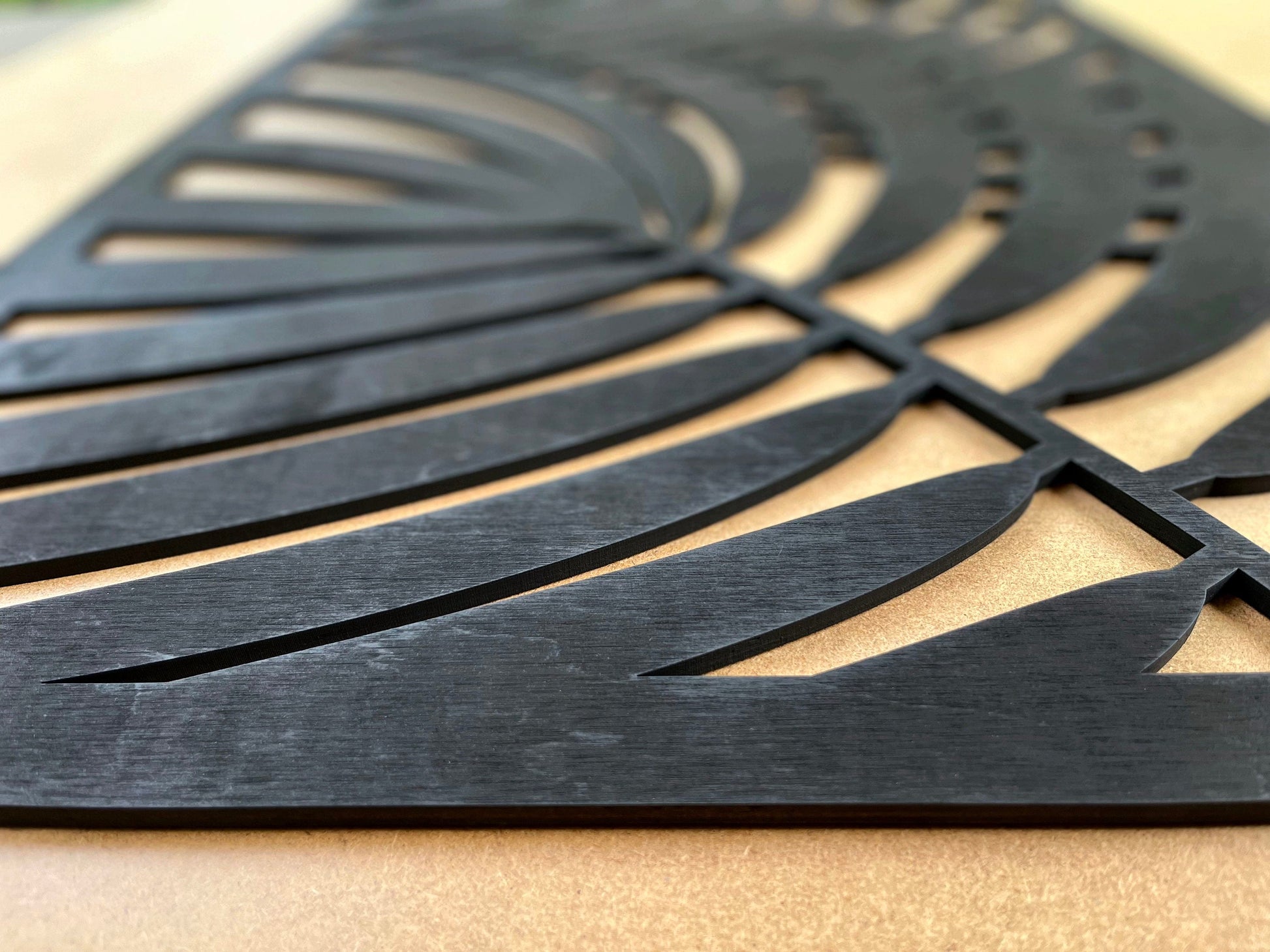 Palm leaf wall art, tryptic wall art, three piece wall art, palm leaf art, modern coastal art, beach cottage decor, palm leaves wall decor