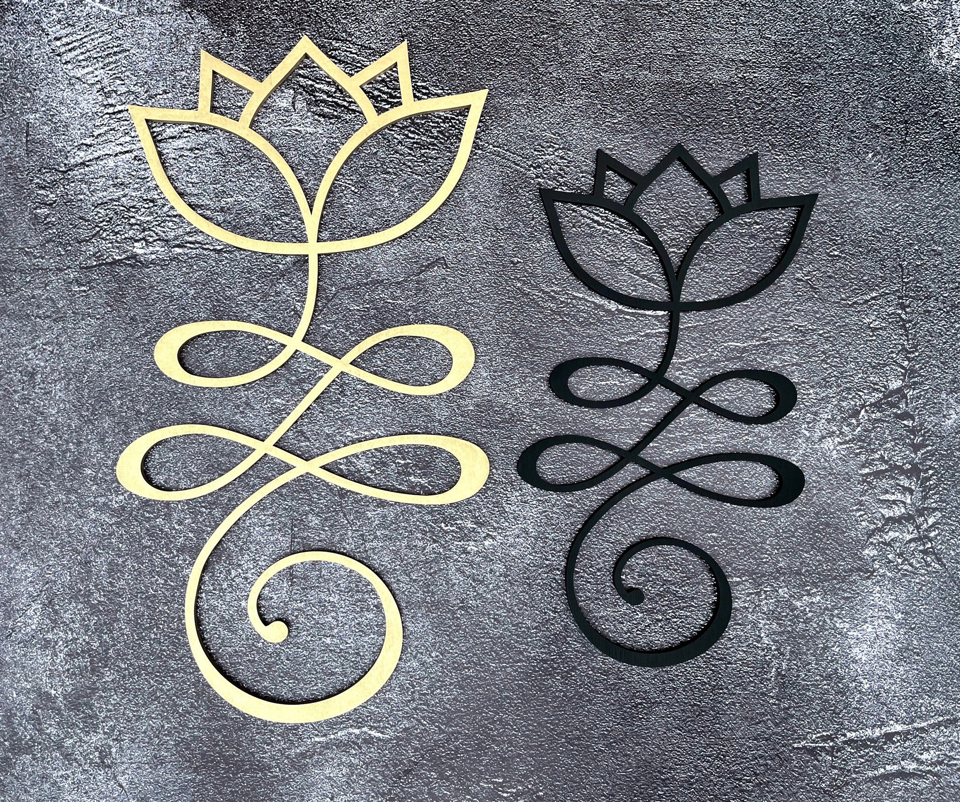 Unalome lotus, lotus wall art, unalome, buddhist wall art, zen wall decor, lotus wall decor, yoga studio wall decor, zen wood wall art