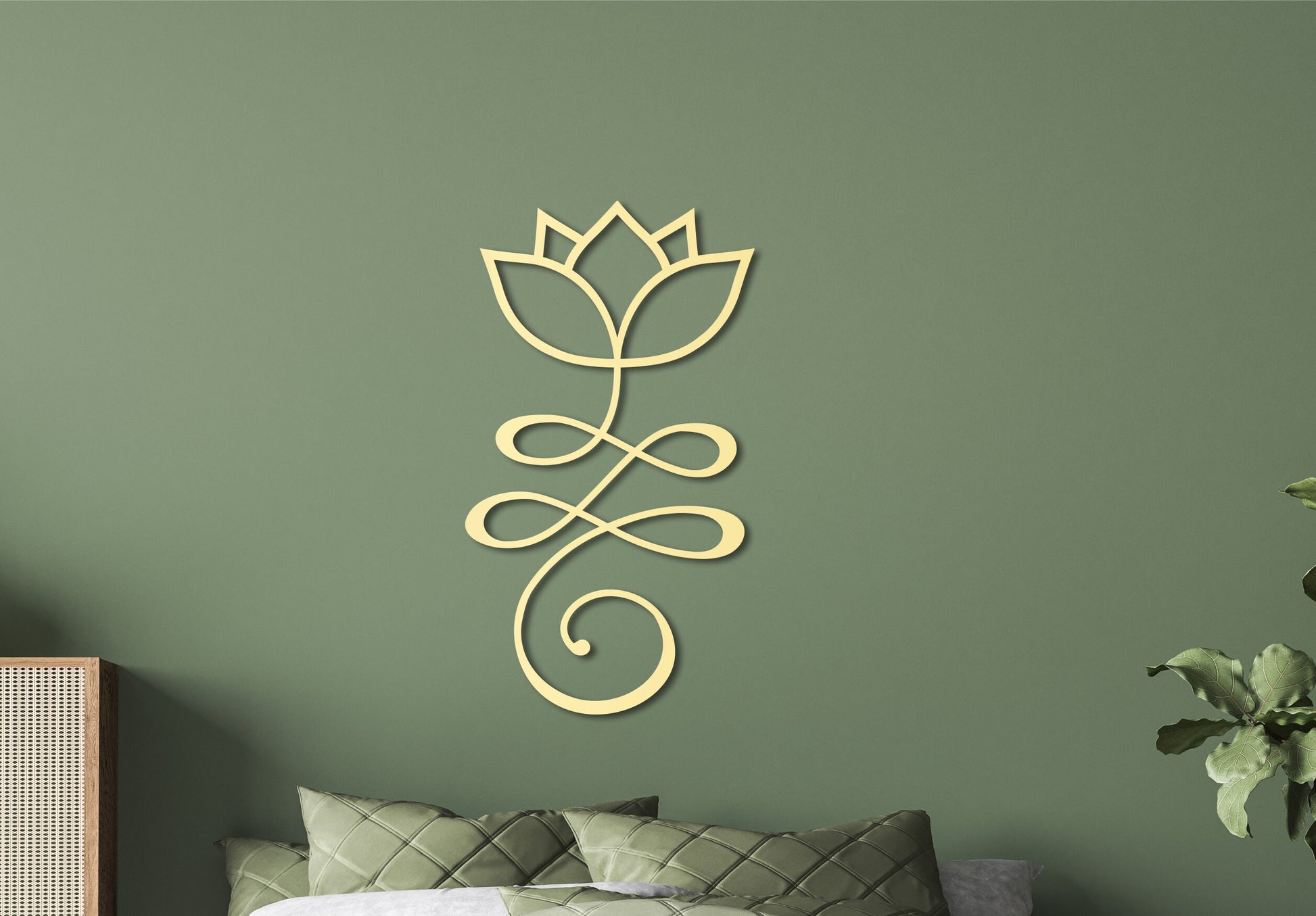 Unalome lotus, lotus wall art, unalome, buddhist wall art, zen wall decor, lotus wall decor, yoga studio wall decor, zen wood wall art