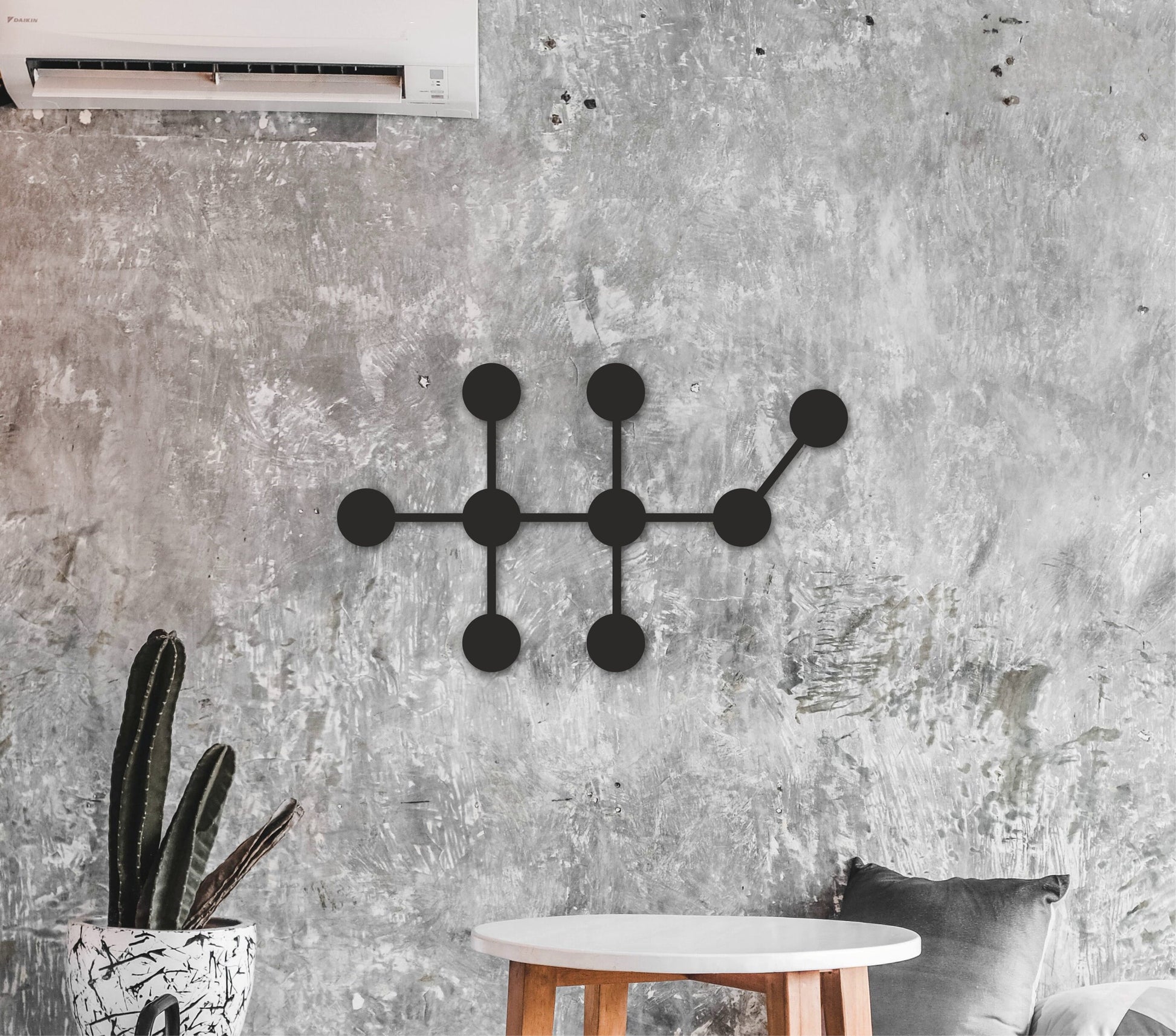 Alcohol molecular wood decor, chemical art, chemistry teacher gift, med student wood wall gift, ethanol wall decor, chemical formula sign