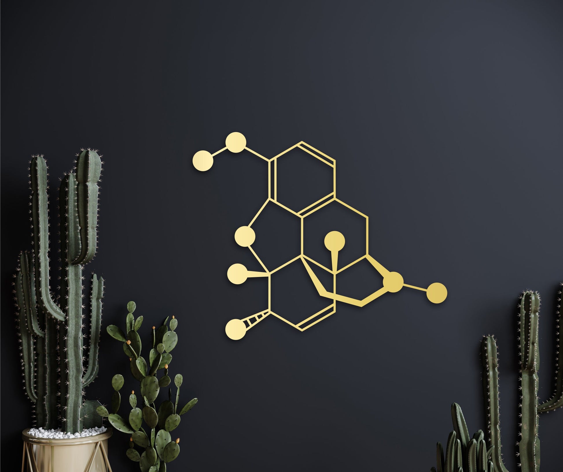 Codeine molecule wall art, drug decor, math classroom decor, chemistry wall art, chemistry art, medical office decor, therapist wall art