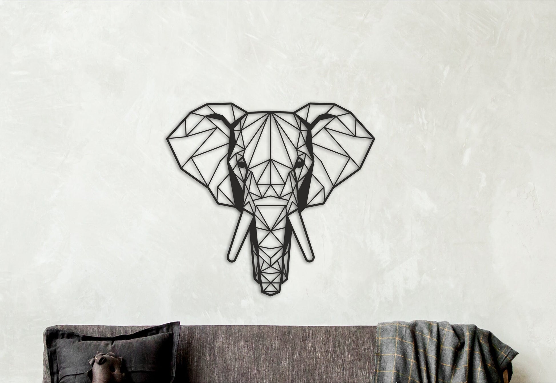 Elephant wood art, wooden elephant, elephant room decor, wood elephant, wooden animals, modern wooden wall art, wall decor over the bed