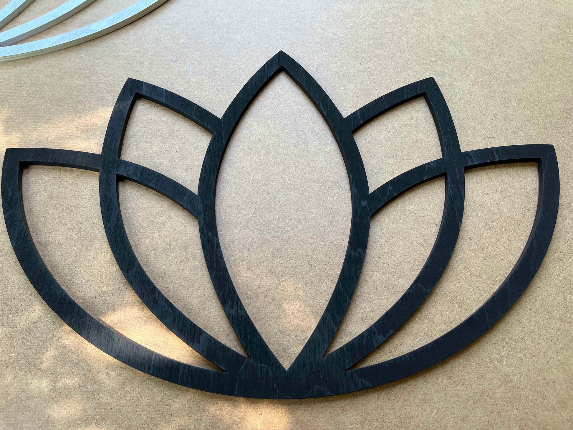 Unalome lotus, lotus wall art, unalome, buddhist wall art, zen wall decor, lotus wall decor, yoga studio wall decor, zen wood wall art