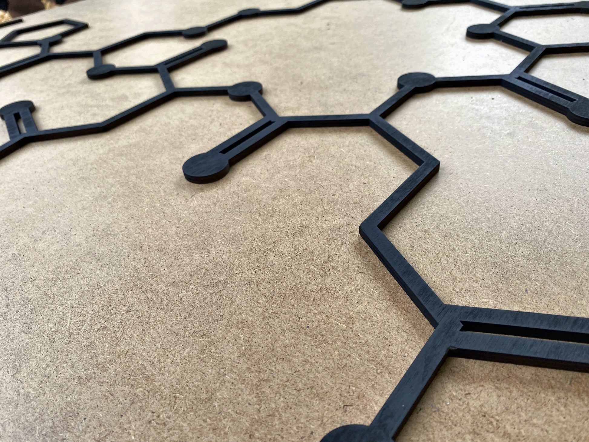 Cortisol molecule, stress hormone wood decor, biology room decor, customized wooden wall art, doctor wall art, medical office wood decor