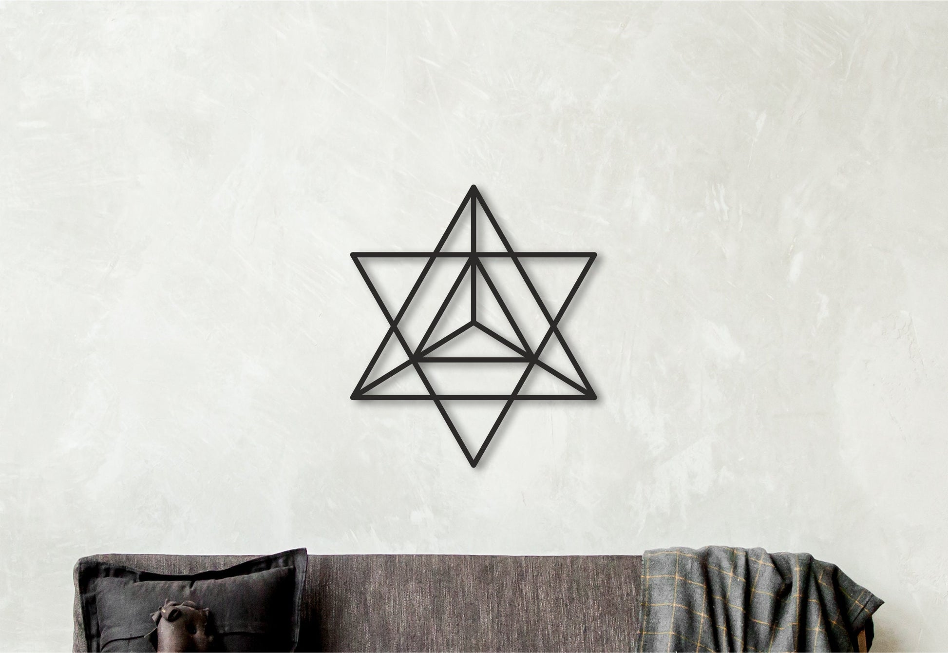 3 piece wall art set, merkaba wall art, metatron wall art, sri yantra art, tryptic wall art, triptych wood wall art, wooden unique decor
