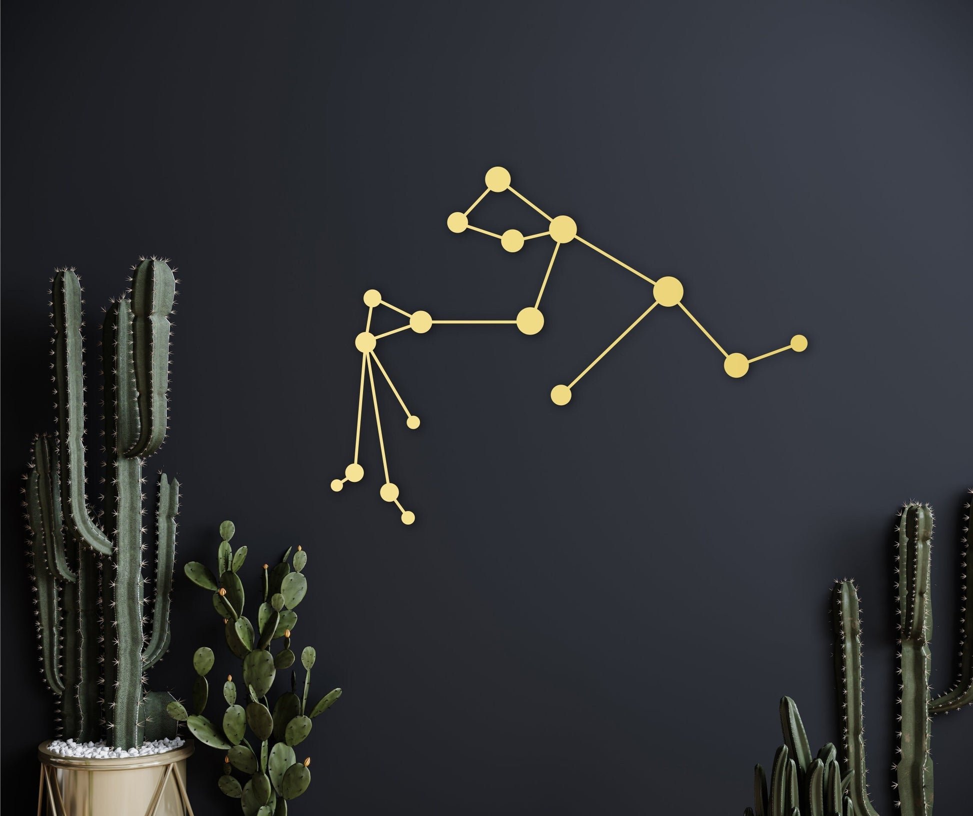 Aquarius wall art, horoscope aquarius wood sign, constellation art, zodiac wall decor, aquarius gifts