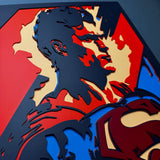 Cape Hero Layered Wood Wall Art