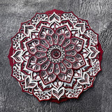Multilayer wooden mandala wall art, 3d lotus ornament, original mandala, therapy office decor, spa decor, spiritual gifts