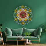 Multilayer mandala flower, wooden mandala, flower of life wall decor, nature wall art, 3d wall art, 3d ornament, mothers day gift