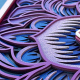 Mandala wall art, Lotus decor, Meditation decoration