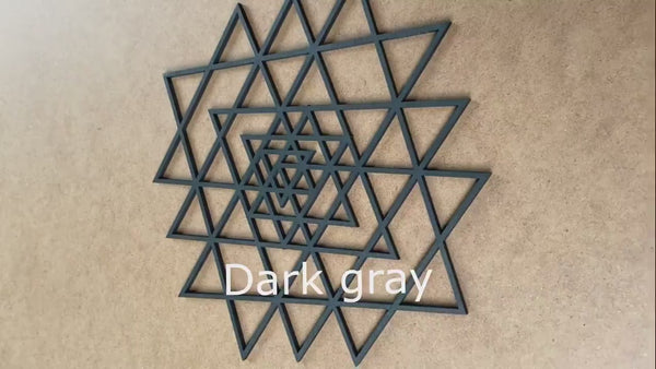 Sri Yantra,Spirutal wall art,Meditation decor,Wood hangings,Yoga decor,Good vibes