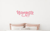 Namaste sign,Meditation wall art,Yoga decor,Wood decorations