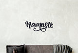 Namaste sign,Meditation wall art,Yoga decor,Wood decorations