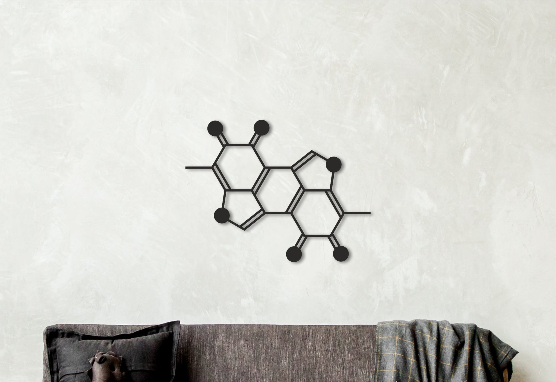 Melanin wall art, chemistry decoration, chemical wooden art, chemistry wall art, chemistry art, doctor office decor, medical office decor