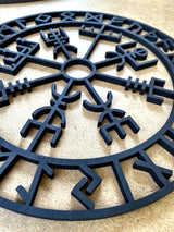 Viking wall art, viking decor, viking art, norse art, viking wall decor, viking symbols, nordic art, wooden wall decor, viking wall decor