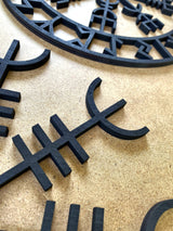 Viking wall art, viking decor, viking art, norse art, viking wall decor, viking symbols, nordic art, wooden wall decor, viking wall decor
