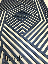 Custom wood wall panels, geometric wood wall art, wood panel wall art, wooden panel decor, wood wall decor panel, 3 piece wood wall art