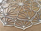 Sacred geometry decor, mandala wall hanging, meditation decor, large wood wall art, yoga studio decor, geometric wood wall art