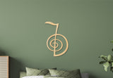 Choku rei, reiki art, cho ku rei, reiki symbols, reiki art, healing wall art, power symbol, modern wooden wall art, relaxing wall art