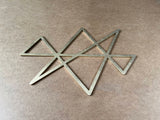 Midas star wall art, abudance wall art, reiki art, healing wall art, reiki symbol, wealth symbol, prosperity symbol, wooden wall art modern