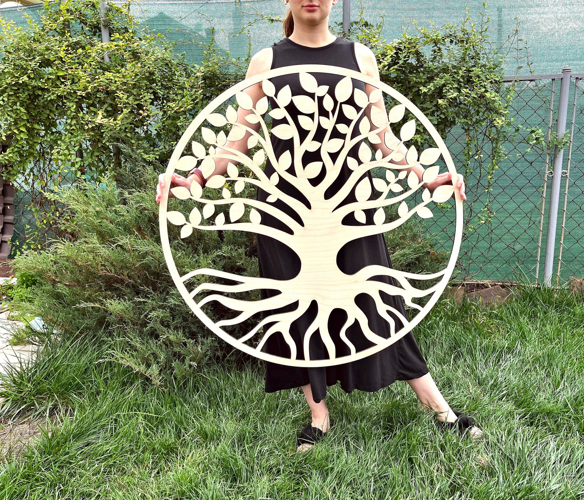 Wooden tree of life, wooden wall art tree, circular art, tree of life celtic, wooden tree decor, celtic tree of life, tree of life wood