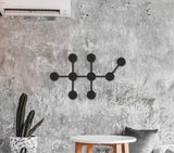 Alcohol molecular wood decor, chemical art, chemistry teacher gift, med student wood wall gift, ethanol wall decor, chemical formula sign