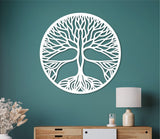 Tree of life wall art, Large wall decor, Wooden decorations