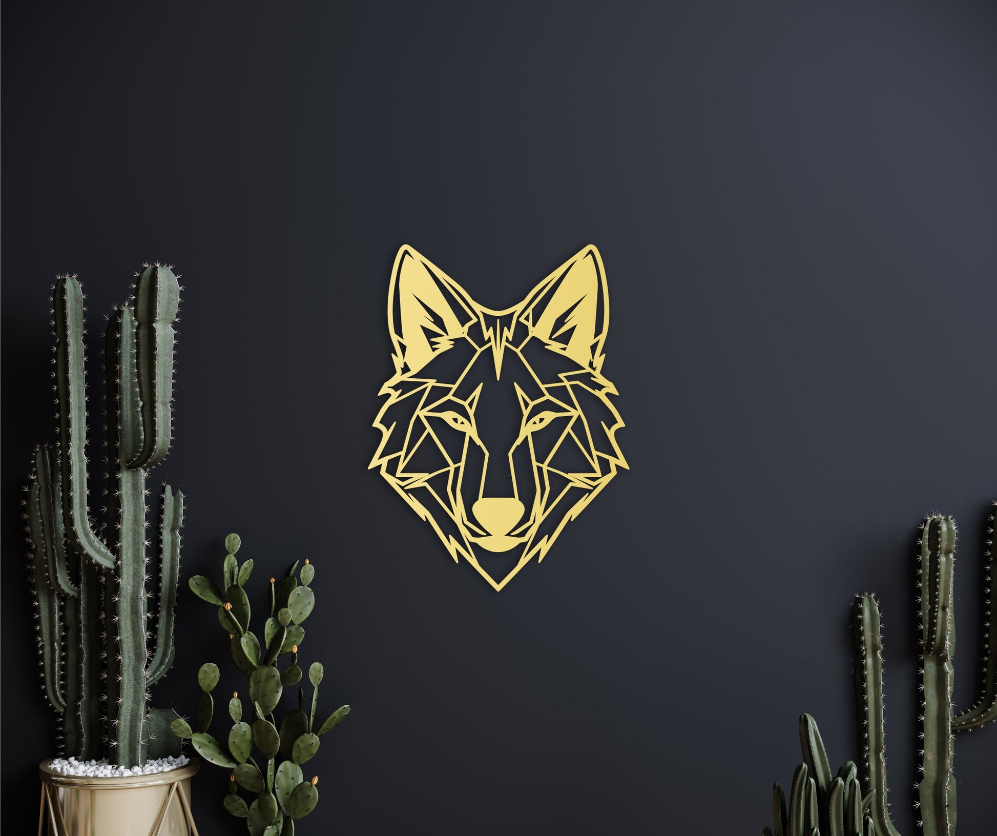 Wooden wolf wall decor, wolf wall art, wolf nursery decor, wolf head, wolf figurine decor, wild wolf, geometric wolf, wolf spirit animal