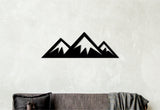 IN STOCK, mountain wood art, wood wall decor, boho mountain art, mountain theme, woodsy decor, wood mountain wall art, boho mountain decor