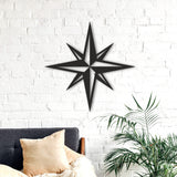 Rose of the winds, wooden nautical star decor, compass wood wall art, compass rose decoration, compass wall decor, north star wall decor