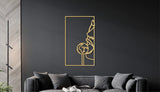 Sensual bedroom art, lips wall decor, female line art, large wooden wall art, over the bed wood wall decor, modern art, woman line decor