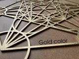 3 piece wall art set, merkaba wall art, metatron wall art, sri yantra art, tryptic wall art, triptych wood wall art, wooden unique decor