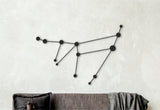 Capricorn wood wall art, space themed room decor, capricorn astrology gifts, celestial decor
