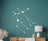 Gemini wood wall art, gemini constellation, gemini zodiac sign, gemini gifts, astrology wall art, celestial decor