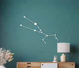 Taurus wood constellation, taurus wall art, taurus decor, space themed room decor, astronomy wall art, astrology wood decor