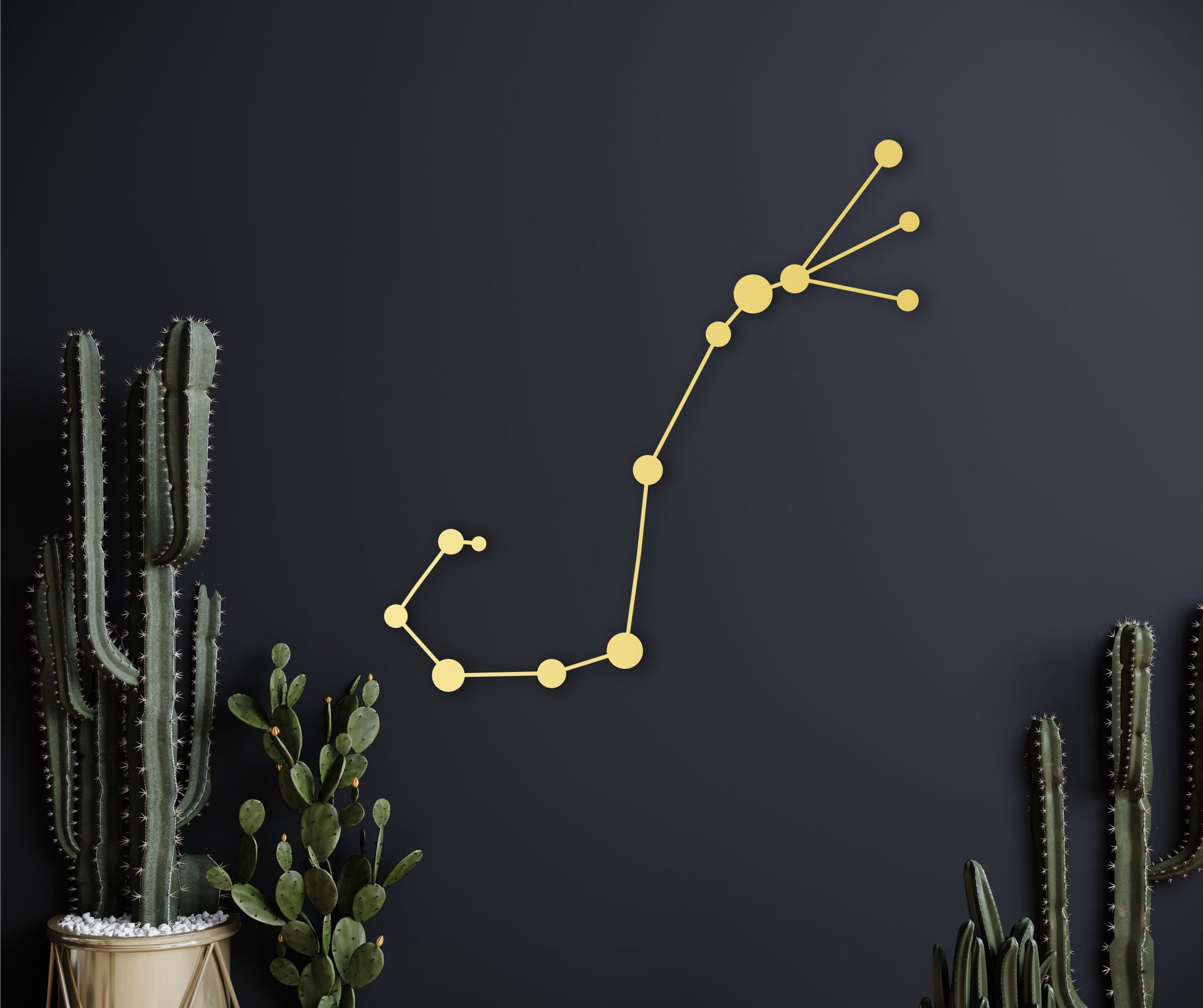 Scorpio constellation, cute scorpio gift, scorpio wall art, custom constellation, scorpio zodiac, stars decor, celestial decor