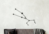 Taurus wood constellation, taurus wall art, taurus decor, space themed room decor, astronomy wall art, astrology wood decor