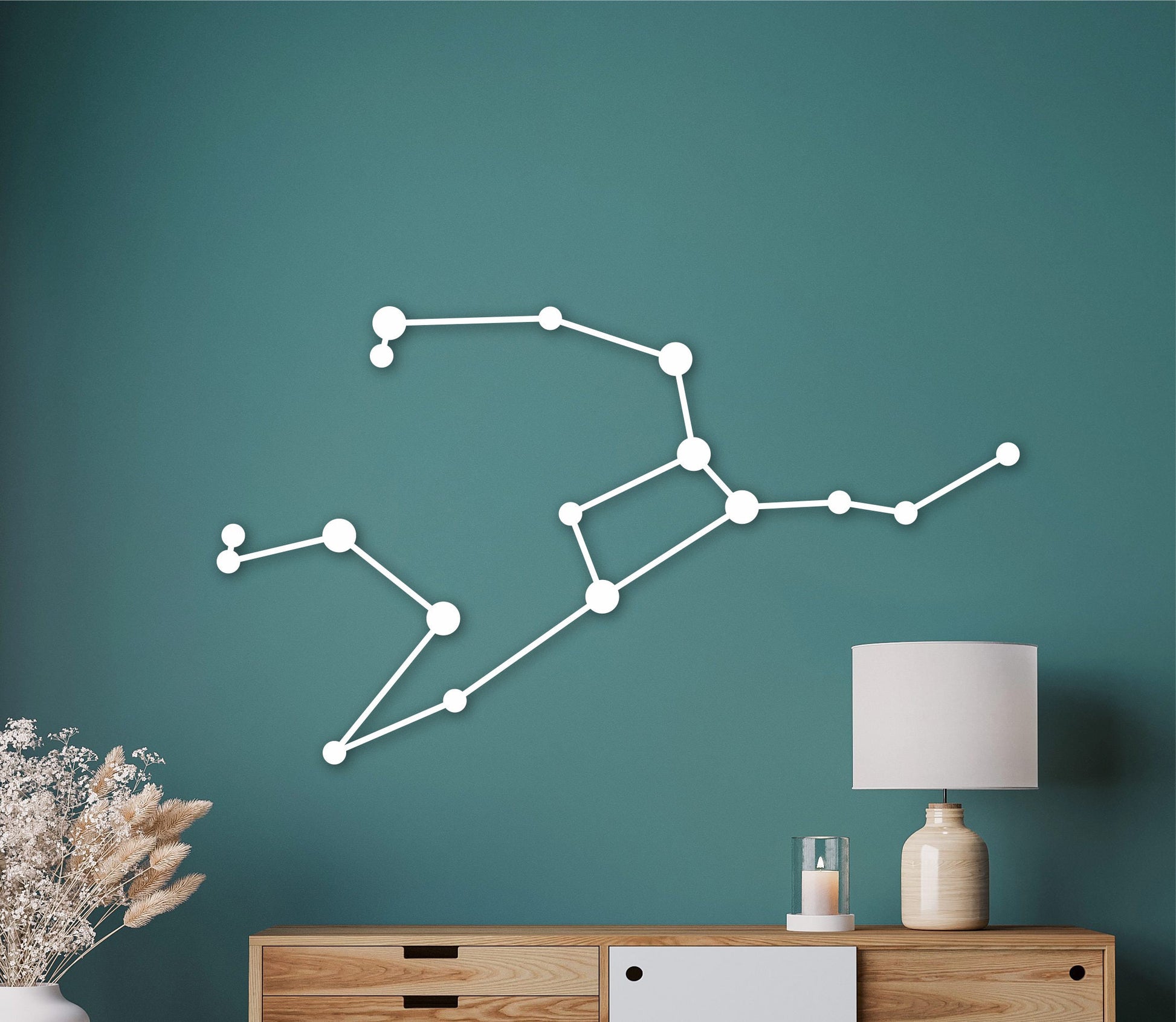 Ursa major, space themed room decor, the great bear wood decor, astrology wall art, astronomy wood art, star constellation