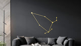 Cepheus constellation, celtic astrology constellation, ancient greek decor, star wall hanging, celestial decor, astronomy gifts